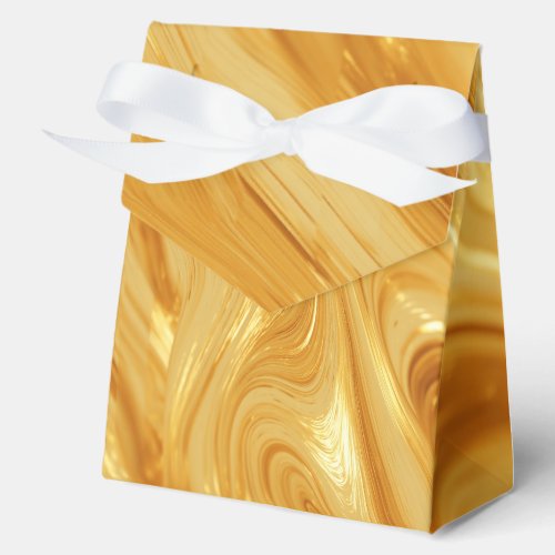 Gold-color, gold-shimmer,  favor boxes