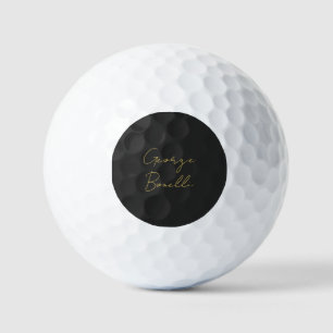 Gold Color Grey Classical Personal Customize Chic Golf Balls