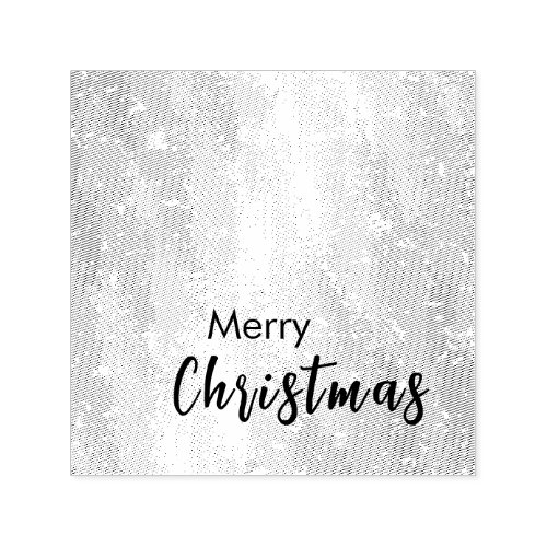 Gold Color Merry Christmas Family Message New Year Self_inking Stamp