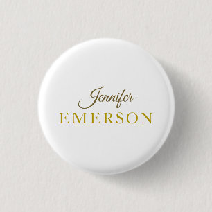 Gold color name professional minimalist modern   button