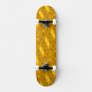 Gold Colored Skateboard