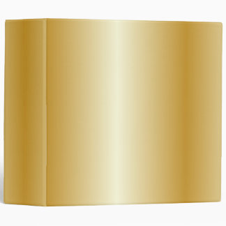 Gold Coloured Binder
