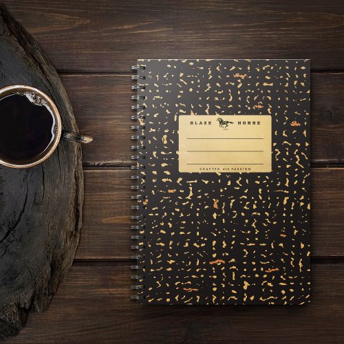 Gold Composition Notebook