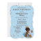 Gold Confetti Ethnic Prince on Phone Baby Shower