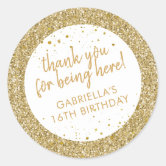 Brilliant Birthday Sparkle Stickers® – Large