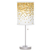 Gold Confetti Table Lamp (Left)