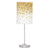 Gold Confetti Table Lamp (Front)