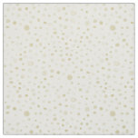 Gold Confetti Watercolor Dots Fabric