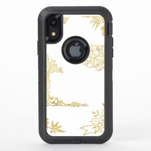 Gold Corner  Zazzle_Growshop OtterBox Defender iPhone XR Case