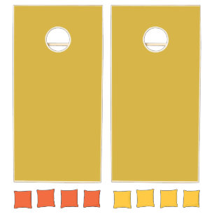 Gold Cornhole Set