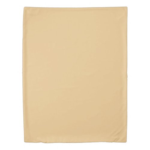 Gold Crayola Solid Plain Color Duvet Cover