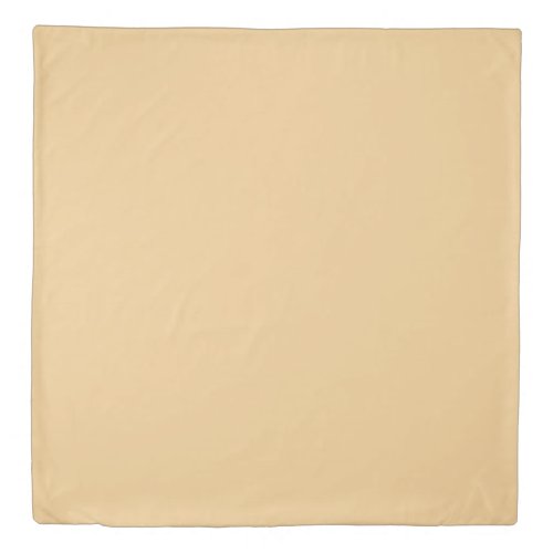 Gold Crayola Solid Plain Color Duvet Cover