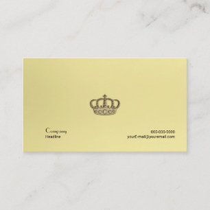 Gold Crown Business Card