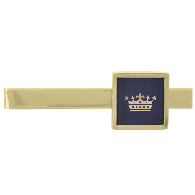Gold Crown Finish Tie Bar (Front)