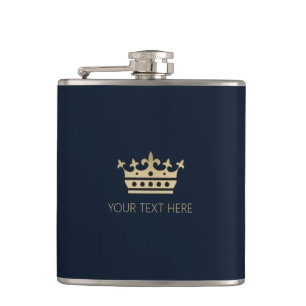 Gold Crown Flask