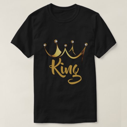 Gold Crown King T_Shirt