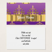Gold crown pattern (Front & Back)