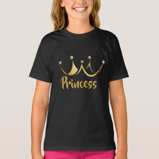 Gold Crown Princess T-Shirt