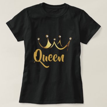 Gold Crown Queen T-Shirt