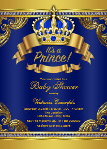 Royal Baby Shower Invitations Zazzle