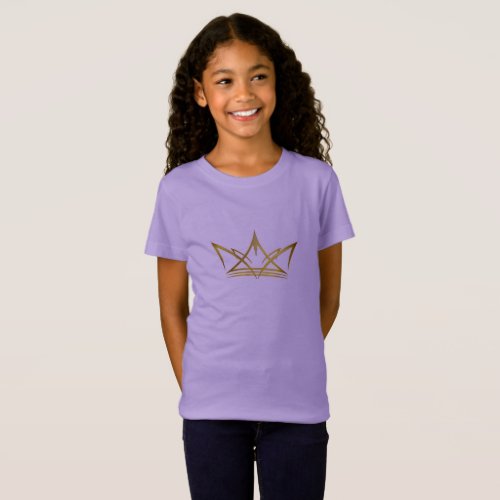 Gold crown sketch style T_Shirt