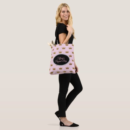Gold Crowns Pageant Tote Bag