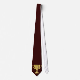 Gold Cup World's Best Dad Neckltie Tie