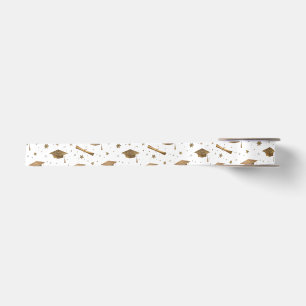 Gold Custom Ribbon for Graduation Gifts