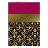 Gold damask and Red (Front)