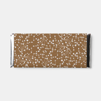 Gold Damask Hershey Bar