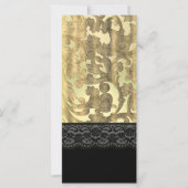 Gold damask & lace (Front)