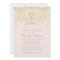 Gold Damask Pale Pink Wedding Bridal Shower