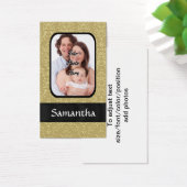 Gold damask photo template (Desk)