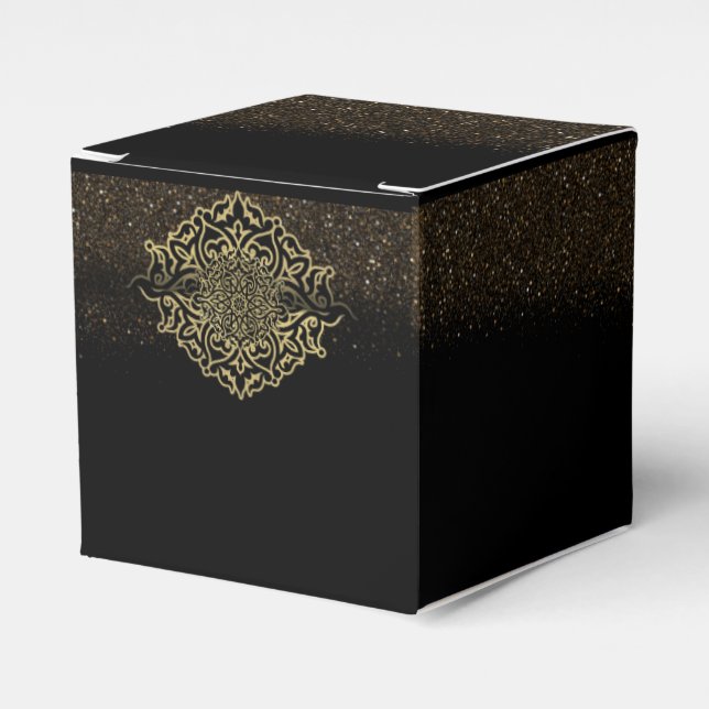 Gold Decorated Gift Box (Front Side)