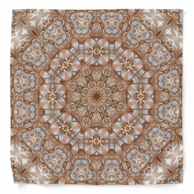 Gold Decorative Bandana (Front)