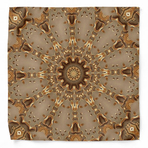 Gold Decorative Bandana