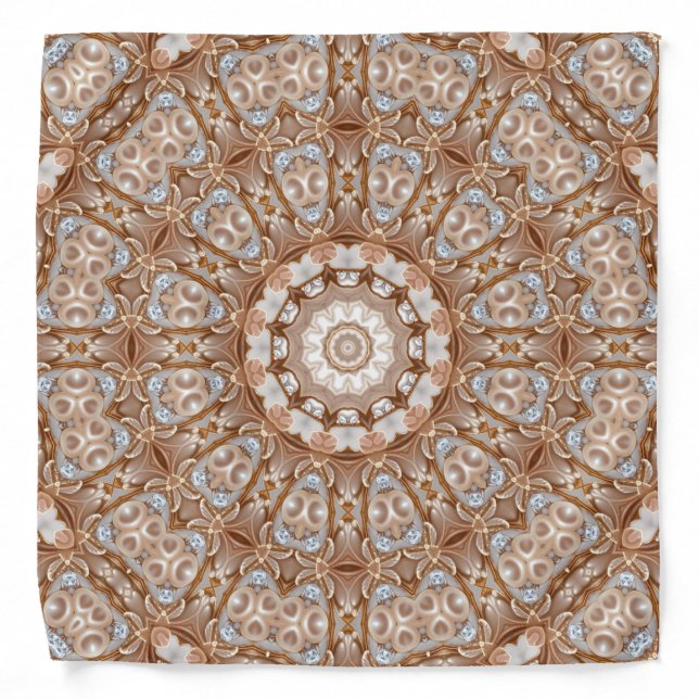 Gold Decorative Bandana (Front)