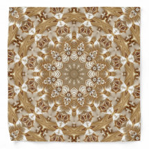 Gold Decorative Bandana
