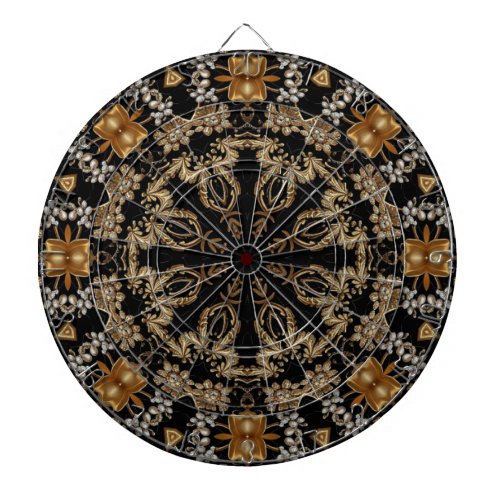 Gold Decorative Dartboard