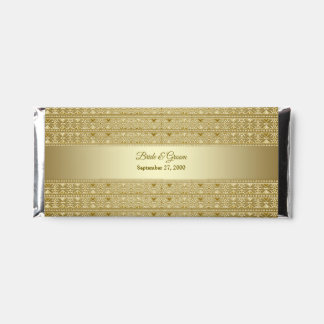 Gold Decorative Hershey Bar Favors