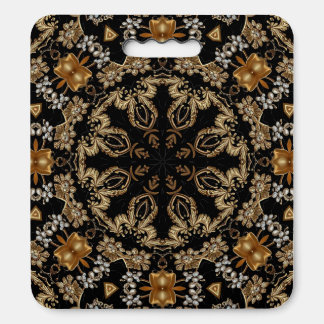 Gold Decorative Stadium Seat Cushion