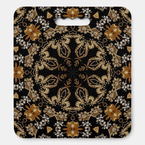 Gold Decorative Stadium Seat Cushion