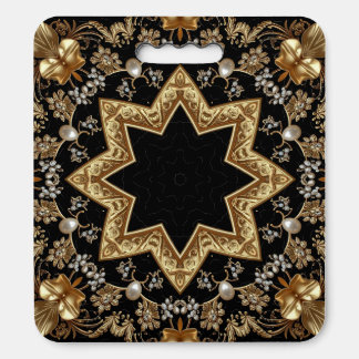 Gold Decorative Stadium Seat Cushion