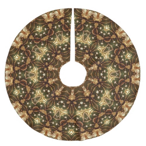 Gold Decorative Tree Skirt