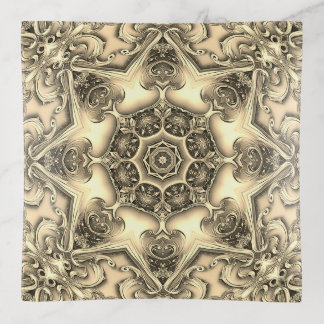 Gold Decorative Trinket Tray