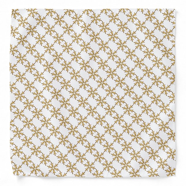 Gold Design Bandana (Front)