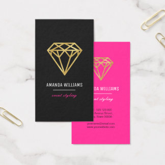 Diamond Business Cards & Templates | Zazzle