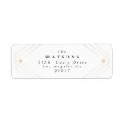 Gold Diamond Geometric Art Deco Gatsby Wedding