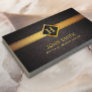 Gold Diamond Label Investigator Business Card