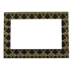 Gold Diamond Magnetic Frame